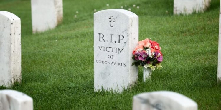 COVID-19: Age, Sex, Race, And Ethnicity Increase Chances Of Death 1 Tombstone of a Victim of Coronavirus