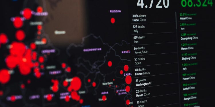 US hospitals prepare for the record surge in COVID cases 1 Graphical display of COVID cases around the world