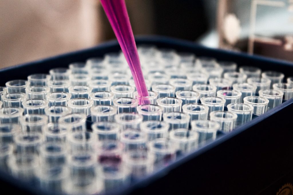 Vaccine testing process in laboratory