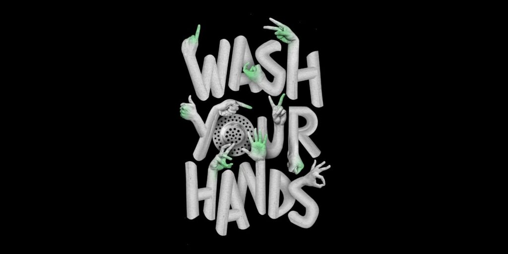 wash your hands sign