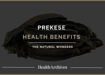 A featured image design for "Prekese health benefits" article