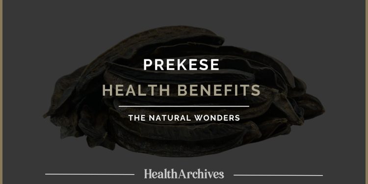 A featured image design for "Prekese health benefits" article